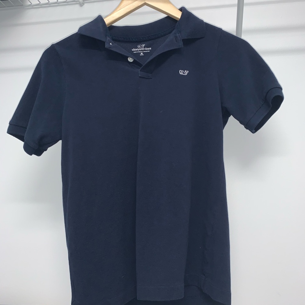 Vinyard Vines Navy Button-Up